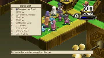 Disgaea 3 - Absence of Justice (USA) (Theme) screen shot game playing